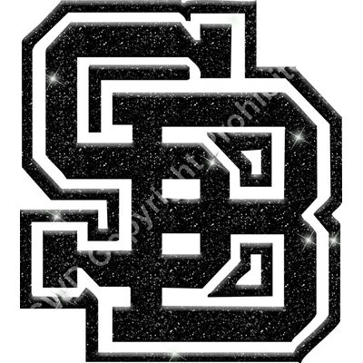 GLTLOGO3 BLACK GLITTER Thumbnail